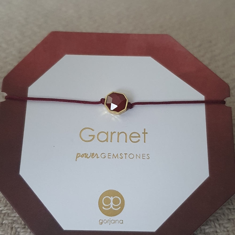 Gorjana Garnet Power Gemstone